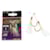 Anzol Suporte Hook Lumis Micro Assist Costeira MLJ-1 Nº1 C/2un