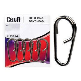 Argola Celta Split Ring Bent CT1024 N° 13 C/ 10 Unidades