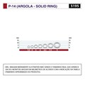Argola Owner Solid Ring P-14 5195