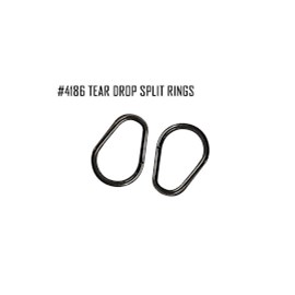 Argola Owner Tear Drop Split Ring 4186