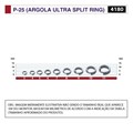 Argola Owner Ultra Split Ring P-25 4180