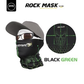 Bandana/Máscara Rock Fishing Black green