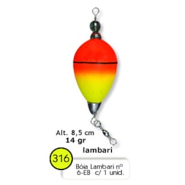 Boia Barão Lambari Nº 6-EB 14g 8,5cm 316