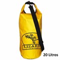 Bolsa Lizard Estanque em Lona 20 litros Amarela DBL20Y