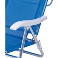 Cadeira Mor 6 Posições C/ Almofada Azul 2490