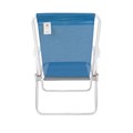 Cadeira Mor Alta Conforto Alumínio Sannet – Cor Azul