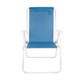 Cadeira Mor Alta Conforto Alumínio Sannet – Cor Azul