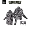 Camiseta Rock Fishing Dry 50UV Camuflada Ice