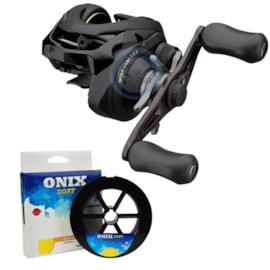Carretilha Shimano Caius 151 A - 4Rol - Veloc 6.3:1 - Maniv Esquerda + BRINDE Carretilha Shimano Caius 151 A - 4Rol - Veloc 6.3:1 - Maniv Esquerda + BRINDE
