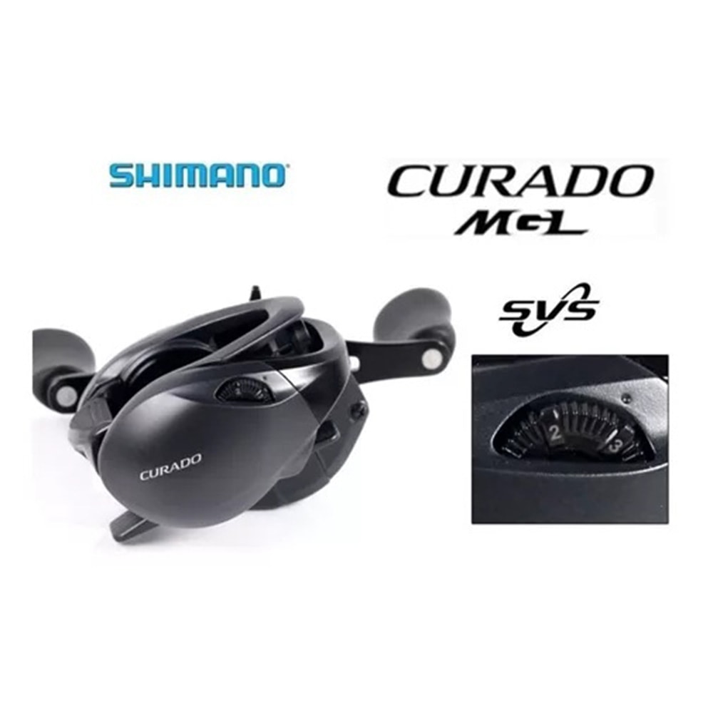 Carretilha SHIMANO Curado MGL 71 XG K (Esquerda) - Sugoi Big Fish