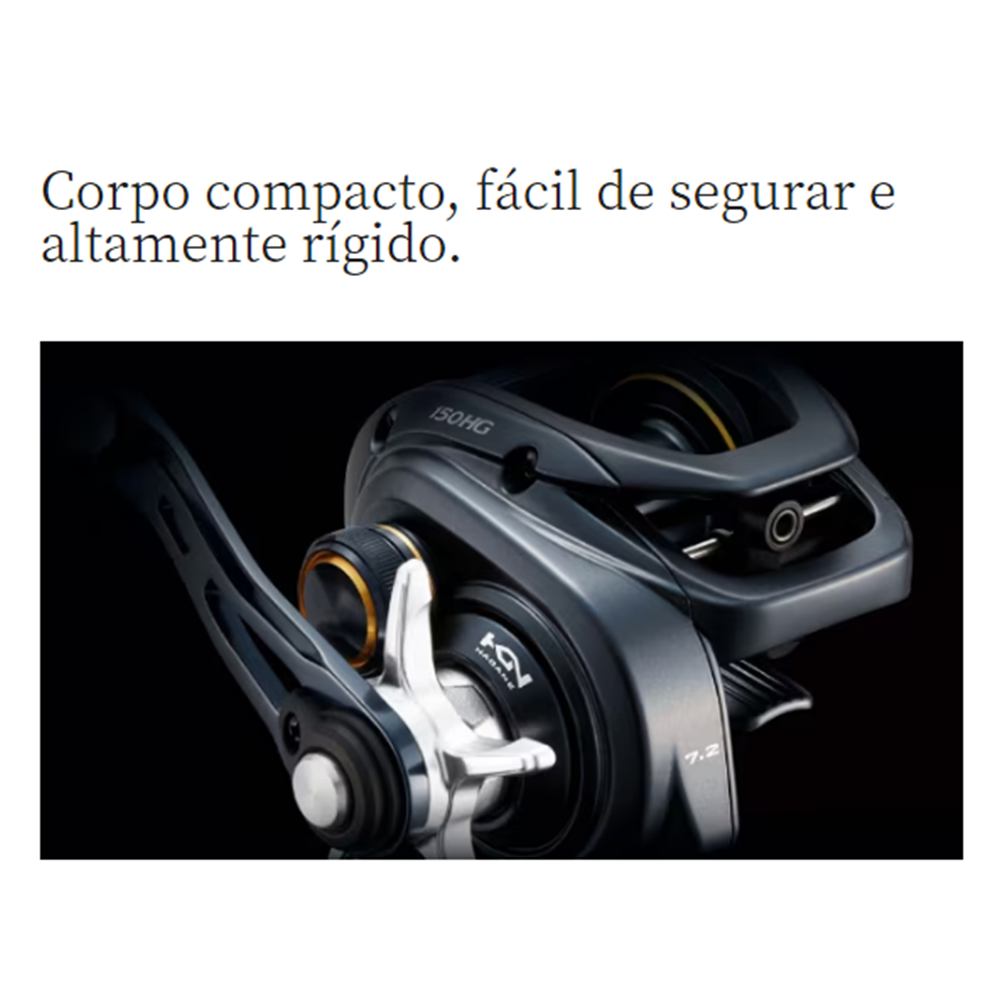 Carretilha Shimano Grappler BB 151 HG Esquerda - Sugoi Big Fish