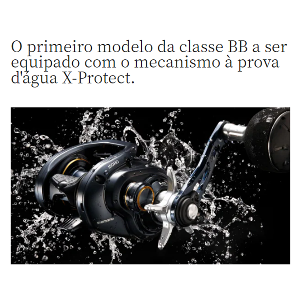 シマノ(SHIMANO) 151DH-HG Carretilha Shimano Curado DC 150 ou 151 HG Direita e Esquerda