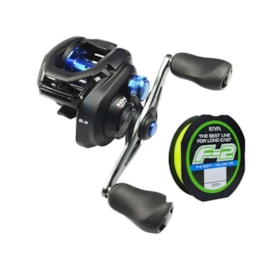 Carretilha Shimano SLX 151 XG - 4ROL - VELOC 8.2:1 - Maniv Esquerda + BRINDE Carretilha Shimano SLX 151 XG - 4ROL - VELOC 8.2:1 - Maniv Esquerda + BRINDE