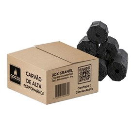 Carvão Acezo Box Granel (4kg)
