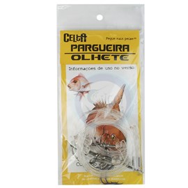 Chicote Celta Pargueira Olhete CT1206 C/ 3 Anzóis
