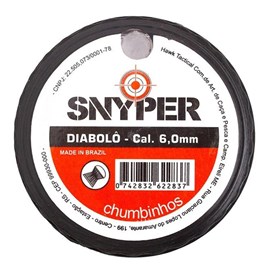 Chumbinho Snyper Diabolo 6,0mm C/ 100 Unidades