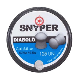 Chumbinho Snyper Diabolo Cal 5,5mm(.22) C/125un 227