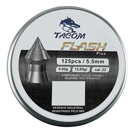 Chumbinho Tacom Flash Plus 5,5mm C/125un
