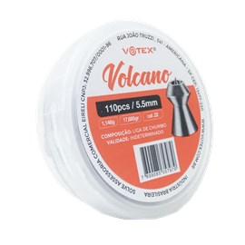 Chumbinho Votex Volcano (5,5mm) C/ 110 unidades