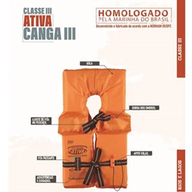 Colete Ativa® Classe III Tipo Canga (G)