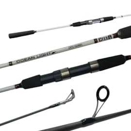 Conjunto Vara Celta Ocean Light OCL-S64ML 6'4''(1,93m) + Molinete Ryobi Zeus II 2000HPX 2000