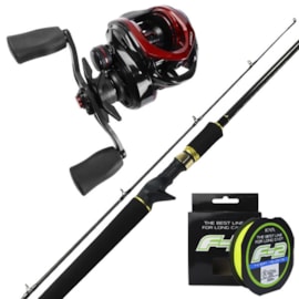 Conjunto: Vara Fleming Skywalker e Carretilha MS Titan Pro BG 12000 SHI + Brinde (Direita) Conjunto: Vara Fleming Skywalker e Carretilha MS Titan Pro BG 12000 SHI + Brinde (Direita)
