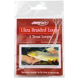 Emendas para Fly AirFlo Ultra Braided Loops 3Trout UBLT3 Emendas para Fly AirFlo Ultra Braided Loops 3Trout UBLT3