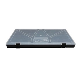 Estojo Rochel Plastic BOX 23 XB30 - Alt 2,5cm - Preto/Transp