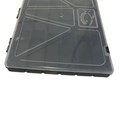Estojo Rochel Plastic BOX 23 XB30 - Alt 2,5cm - Preto/Transp