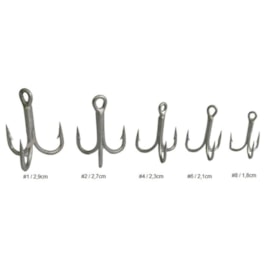 Garatéia Lizard Treble Hook 5X Nº06 C/10un