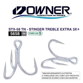 Garatéia Owner Stinger Treble Extra STX58TN (5658)