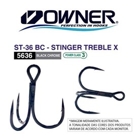 Garatéia Owner Stinger Treble ST36BC (5636)
