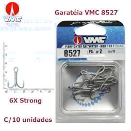 Garateia VMC FishFighter 8527PS 6X - Nº2 - C/10un Garateia VMC FishFighter 8527PS 6X - Nº2 - C/10un