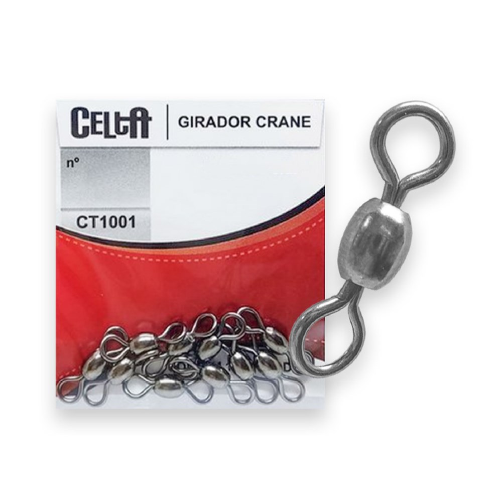 Girador Celta Crane CT 1001 Nº 3/0 C/ 4 Unidades