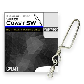 Girador + Snap Celta Super Coast SW CT 3200 N°01 C/ 5 Unidades