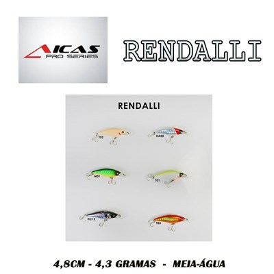 Isca Aicas Rendalli (4,8cm) 4,3g NEW