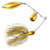 Isca Artificial Yara King Spinner 7/0 30g Dourada 71 para Tucunaré e Trairão