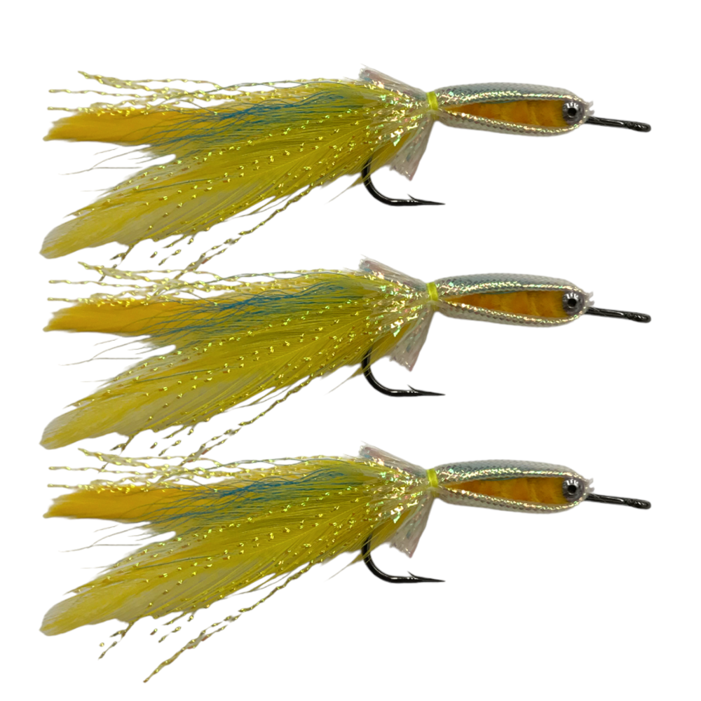 Isca de Fly Gregório Shiny Shad #1/0 C/ 3 unidades