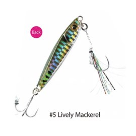 Isca Hayabusa Jig Jack Eye Ace 40g - 7,5 cm – Cor #5 Lively Mackerel
