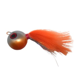 Isca Herman Jig Bola 270g – Cor Cromado/Laranja