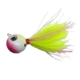 Isca Herman Jig Bola 270g – Cor Limão/Branco