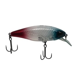 Isca Jackall Chubble 80SR 8,0cm 14,5g Cor Ghost Silver Red Tail