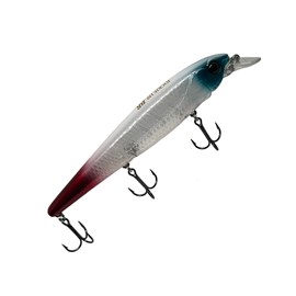 Isca Jackall Jockie 120F 12,0cm 15,3g – Cor Ghost Silver Red Tail