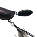 Isca Jackall Micro Tappy Surface Wake 5,4cm 4,8g Cor Uroko HL Silhouette Black