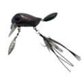 Isca Jackall Micro Tappy Surface Wake 5,4cm 4,8g Cor Uroko HL Silhouette Black