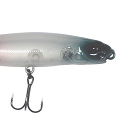 Isca Jackall Mud Sucker 110 11,0cm 16g – Cor Ghost Silver Red Tail