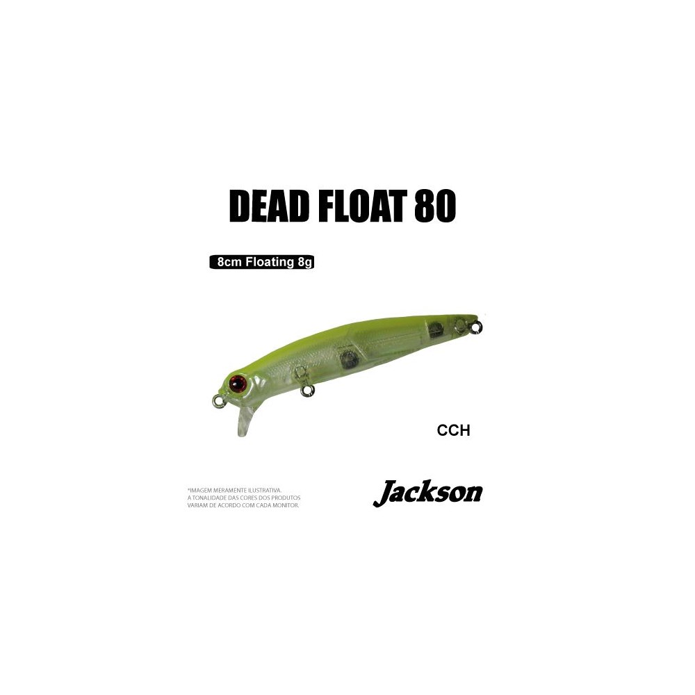 Isca Jackson DEAD FLOAT 80 8,0cm 8g Floating Cor CCH