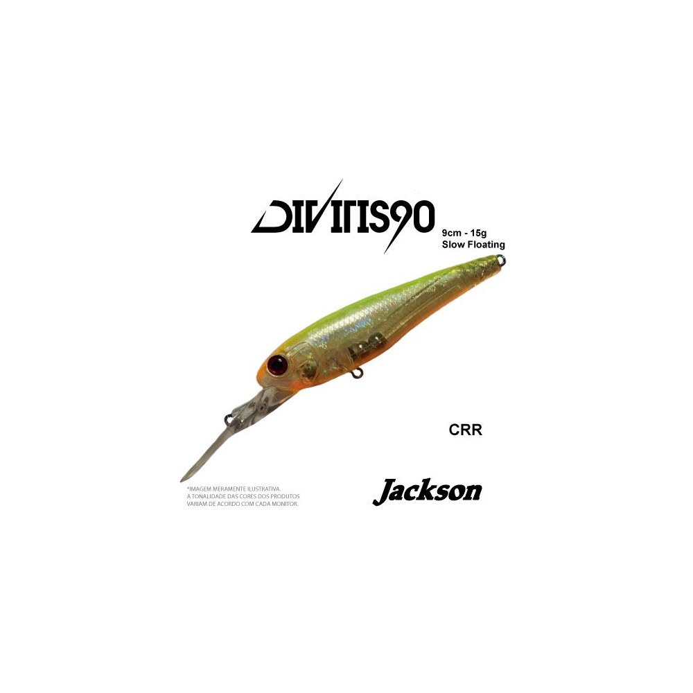 Isca Jackson DIVITIS 90mm – 15g – Slow Floating Cor CCR