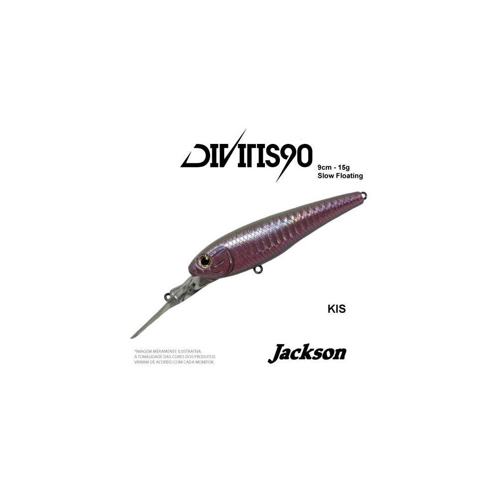 Isca Jackson DIVITIS 90mm – 15g – Slow Floating Cor KIS