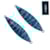 Isca Jignesis VFOX Candy 40g 7cm - Cor #01 Azul Claro